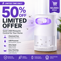 Final Day : 🦟USB-Powered Mosquito Trap Lamp – Chemical-Free & Eco-Friendly 🌱