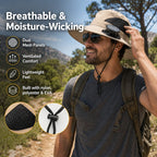 🔥LAST DAY 49% OFF - ☀️ Solar Cooling Fan Hat – Beat The Heat Instantly 🧢❄️ | Hands-Free Turbo Airflow 5000RPM 🌬️