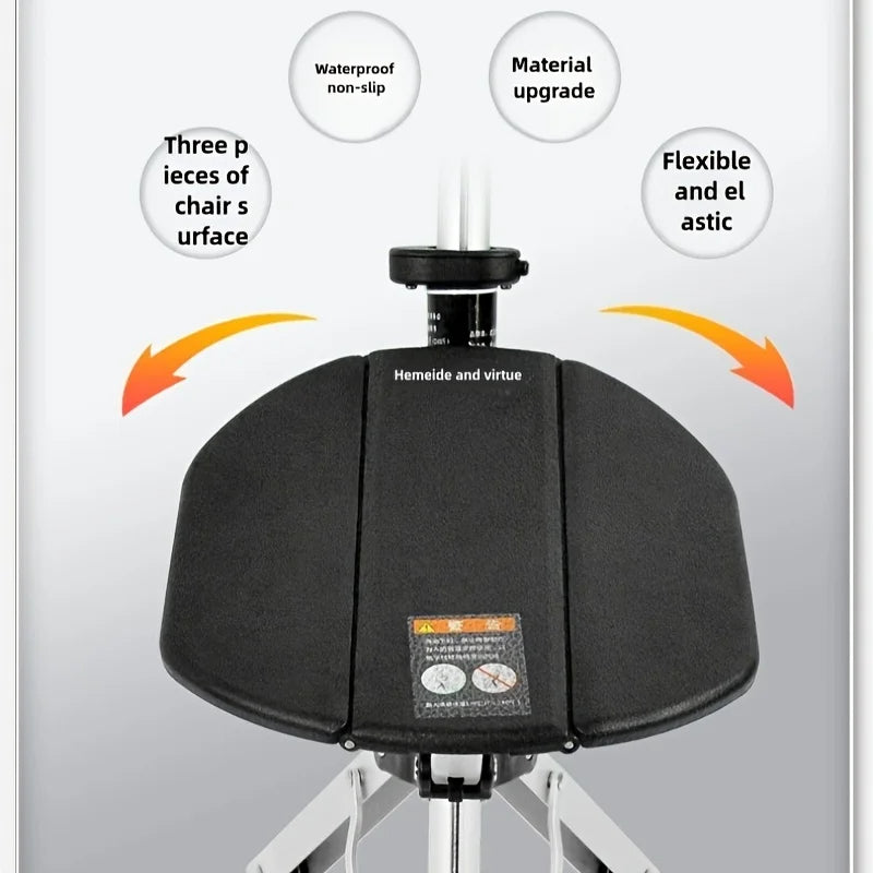🪑2-in-1✨ Folding Walking Cane Chair – Safe & Portable Seat for Seniors 💖