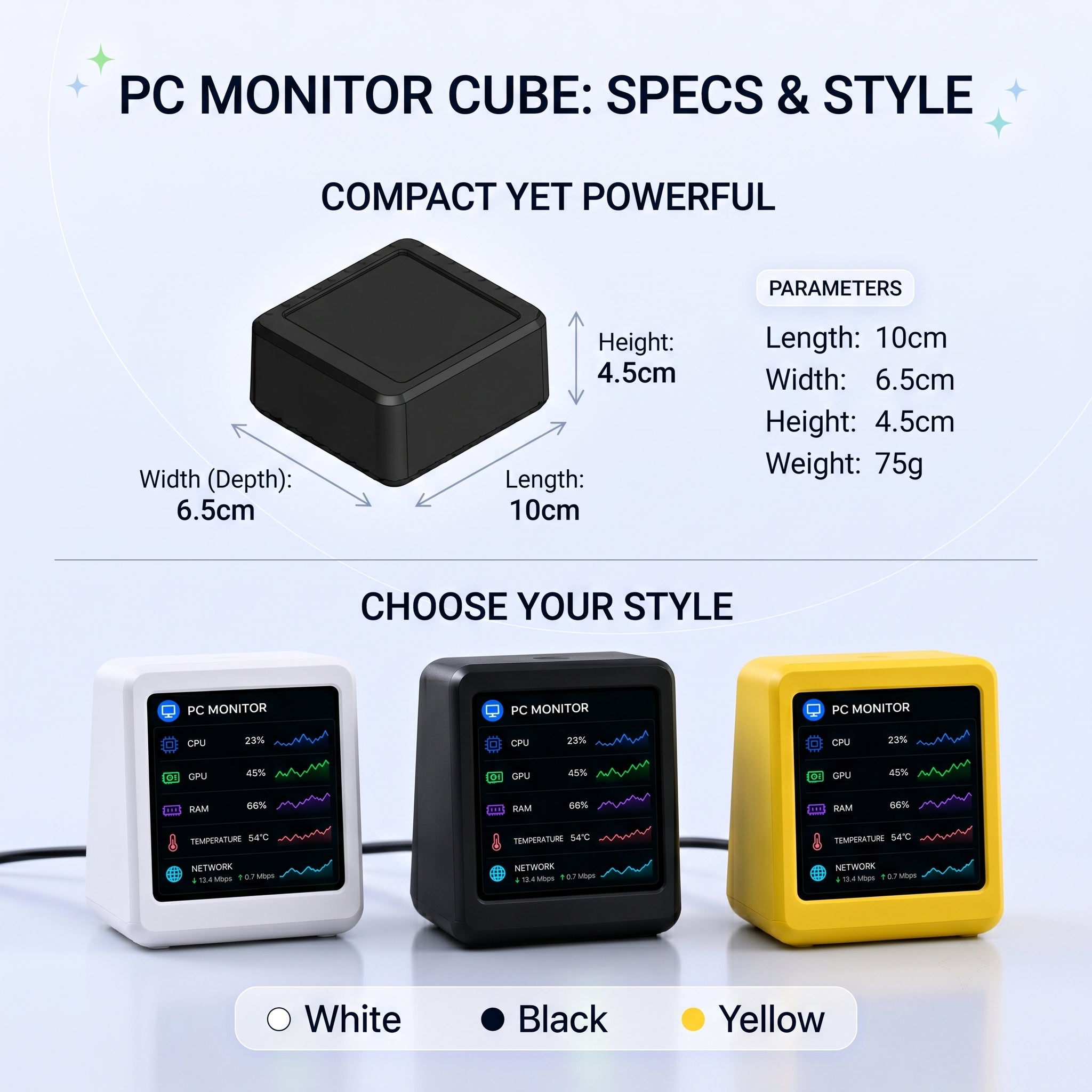 dacspeak™ magic pro🖥️All-in-One Smart Desktop Display – Real-Time Crypto, Stocks & Weather Tracker📊