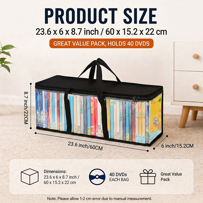 📦 Large Heavy-Duty Thick Plastic Clear Storage Bag for Clothes, Moving & Storage
