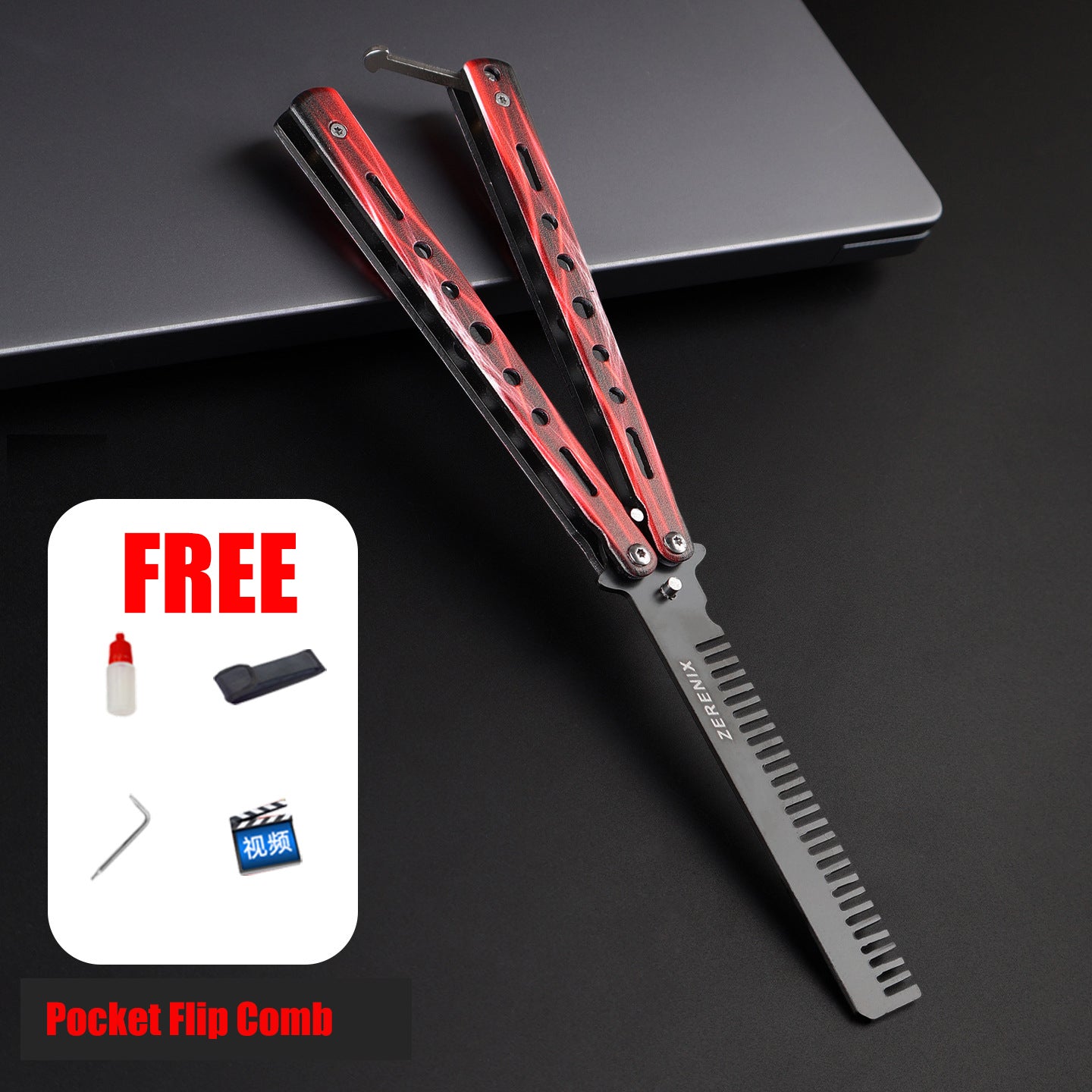 🔥Final Day🦋 Butterfly Flip Comb – Fun Folding Pocket Comb- Addictive Flipping Experience