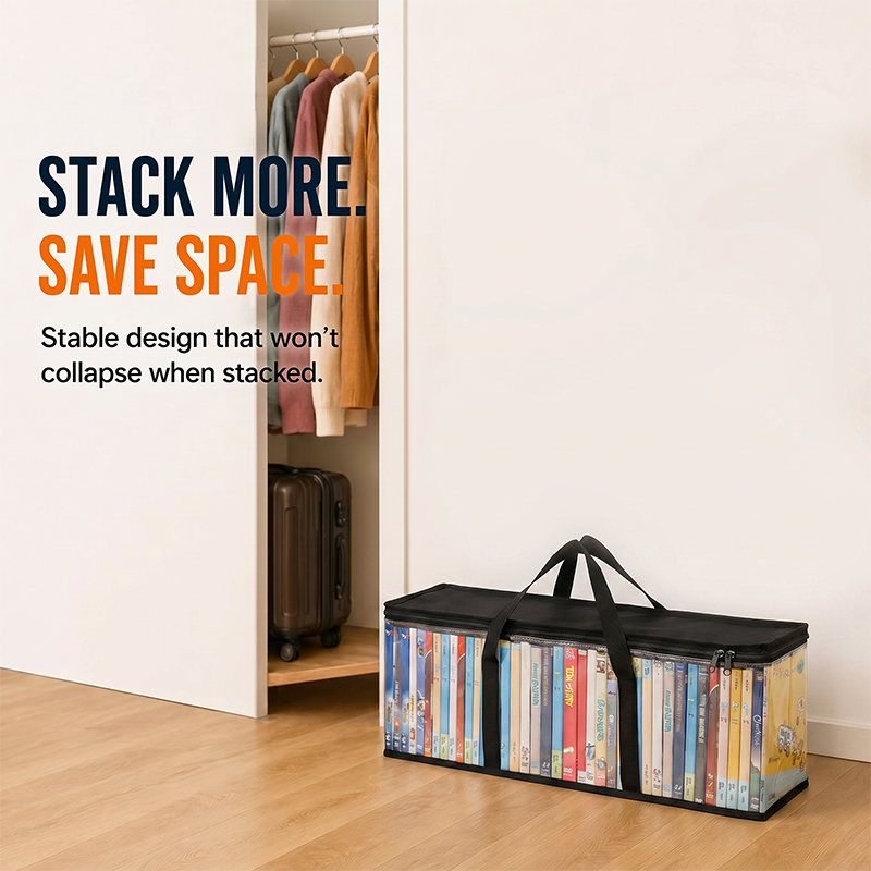 📦 Large Heavy-Duty Thick Plastic Clear Storage Bag for Clothes, Moving & Storage
