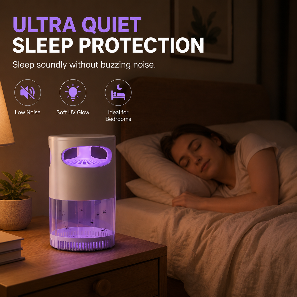 Final Day : 🦟USB-Powered Mosquito Trap Lamp – Chemical-Free & Eco-Friendly 🌱