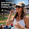 🔥LAST DAY 49% OFF - ☀️ Solar Cooling Fan Hat – Beat The Heat Instantly 🧢❄️ | Hands-Free Turbo Airflow 5000RPM 🌬️