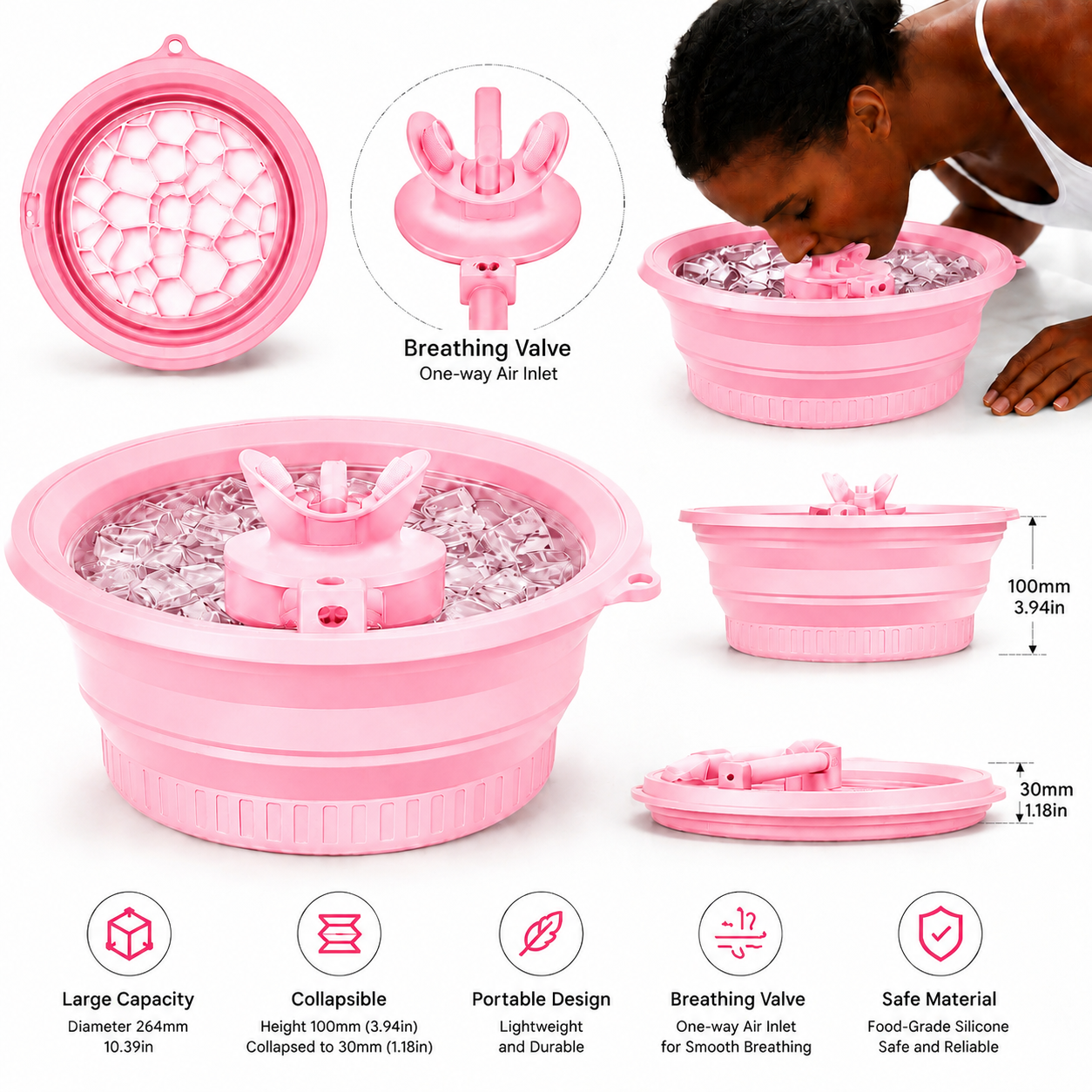 ❄️ Instant Ice Facial Bowl – Reduce Puffiness & Reveal Glowing Skin