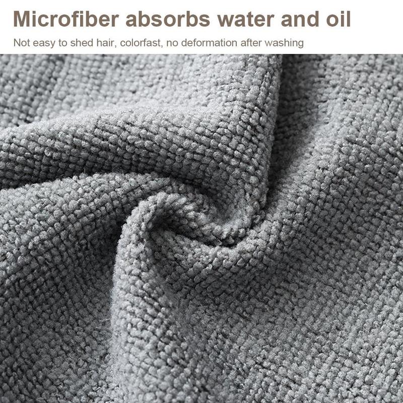 Reusable Microfiber Cleaning Cloth Rags (20 PCS)