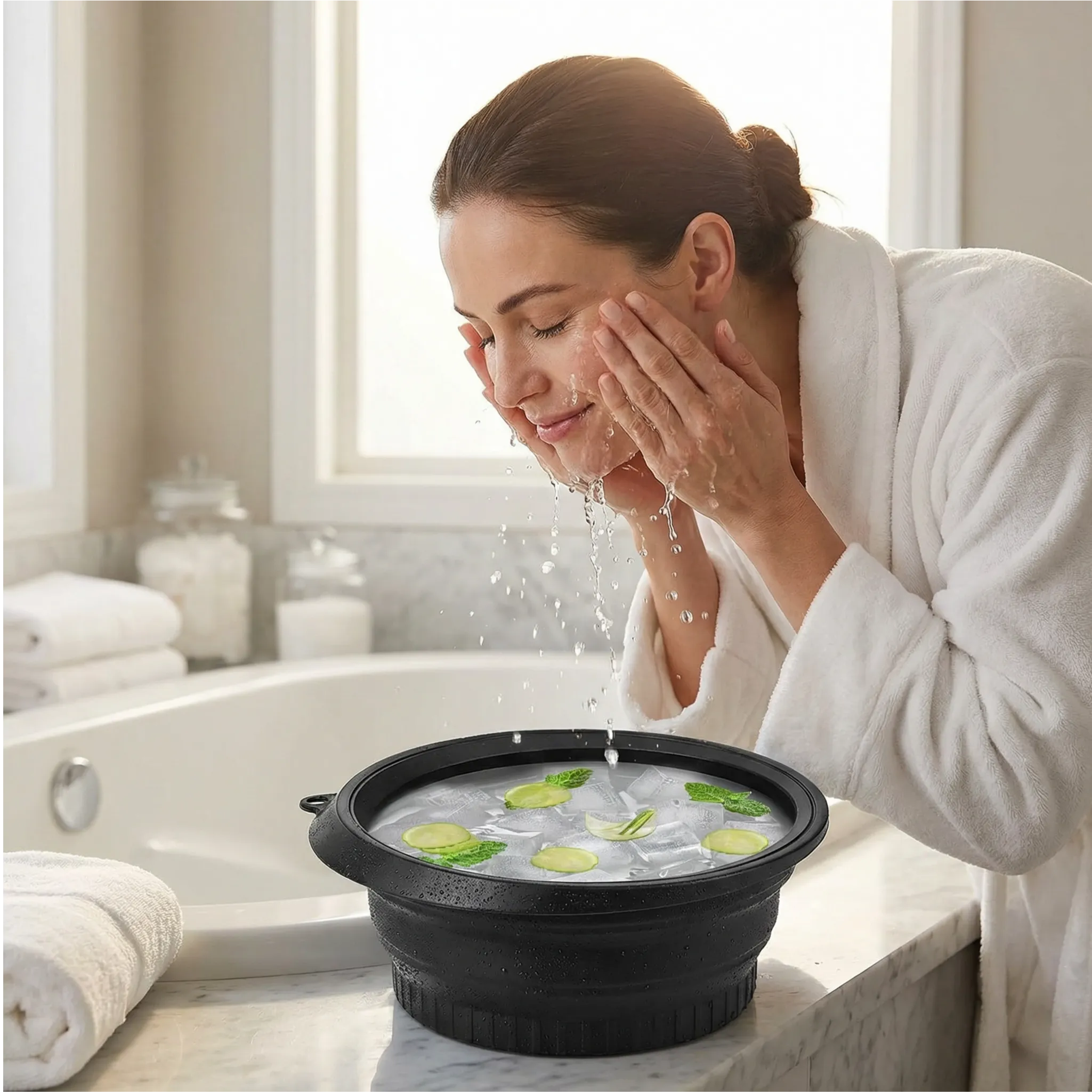 ❄️ Instant Ice Facial Bowl – Reduce Puffiness & Reveal Glowing Skin